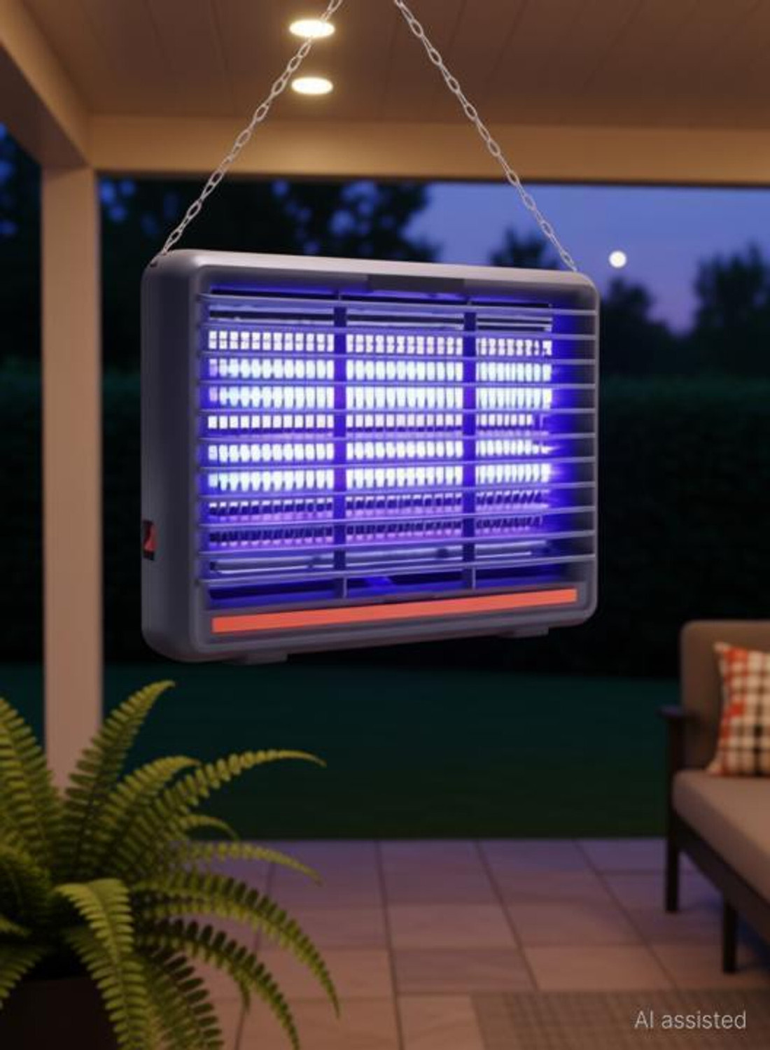 Image of Tazomi Fly Insect Killer Machine, Insect Bug Zapper,Fly Catcher & Trap Killer LED-Lamp Electric Insect Killer Indoor, Outdoor (Suction Trap)