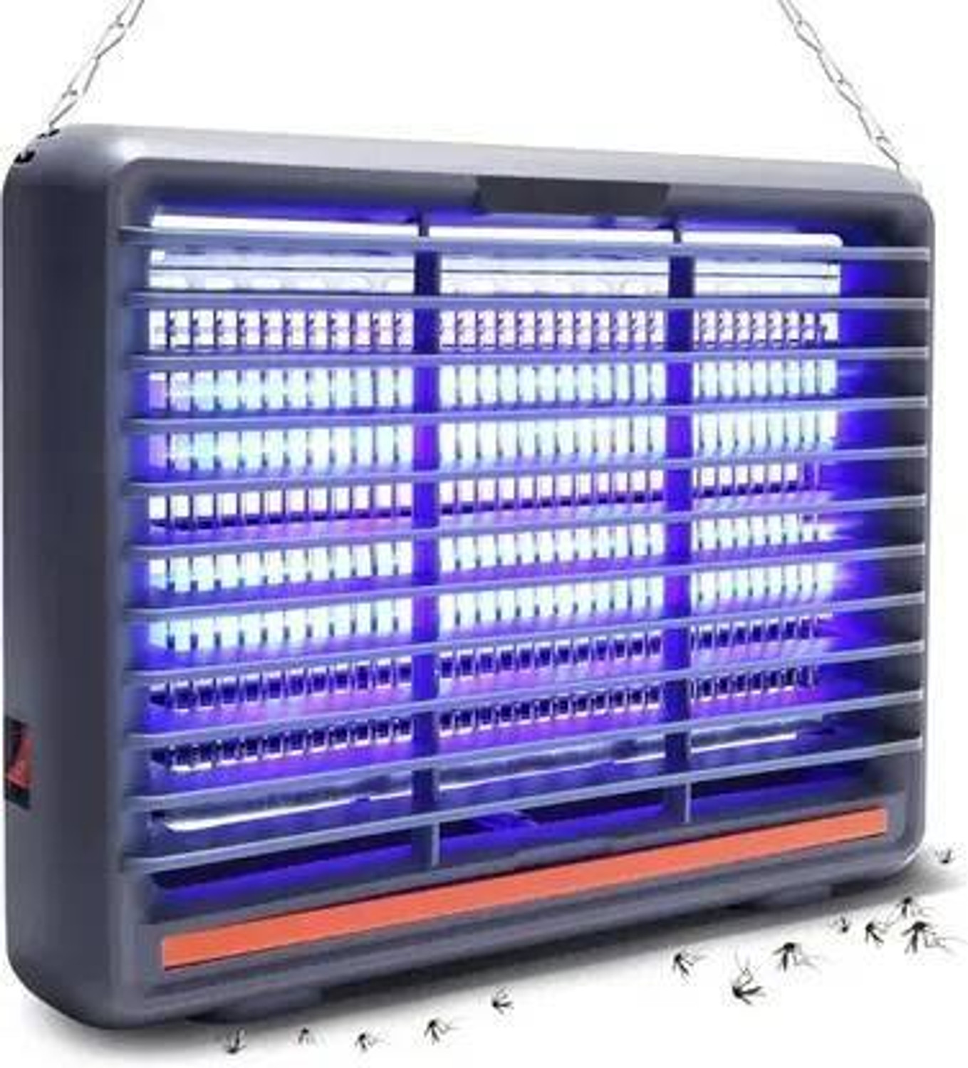 Image of Arrom Cordless Anti-Mosquito Racket /Bat, 4000V Rechargeable Fly Swatter, UV LED Light Electric Insect Killer Indoor, Outdoor (Fly Swatter)