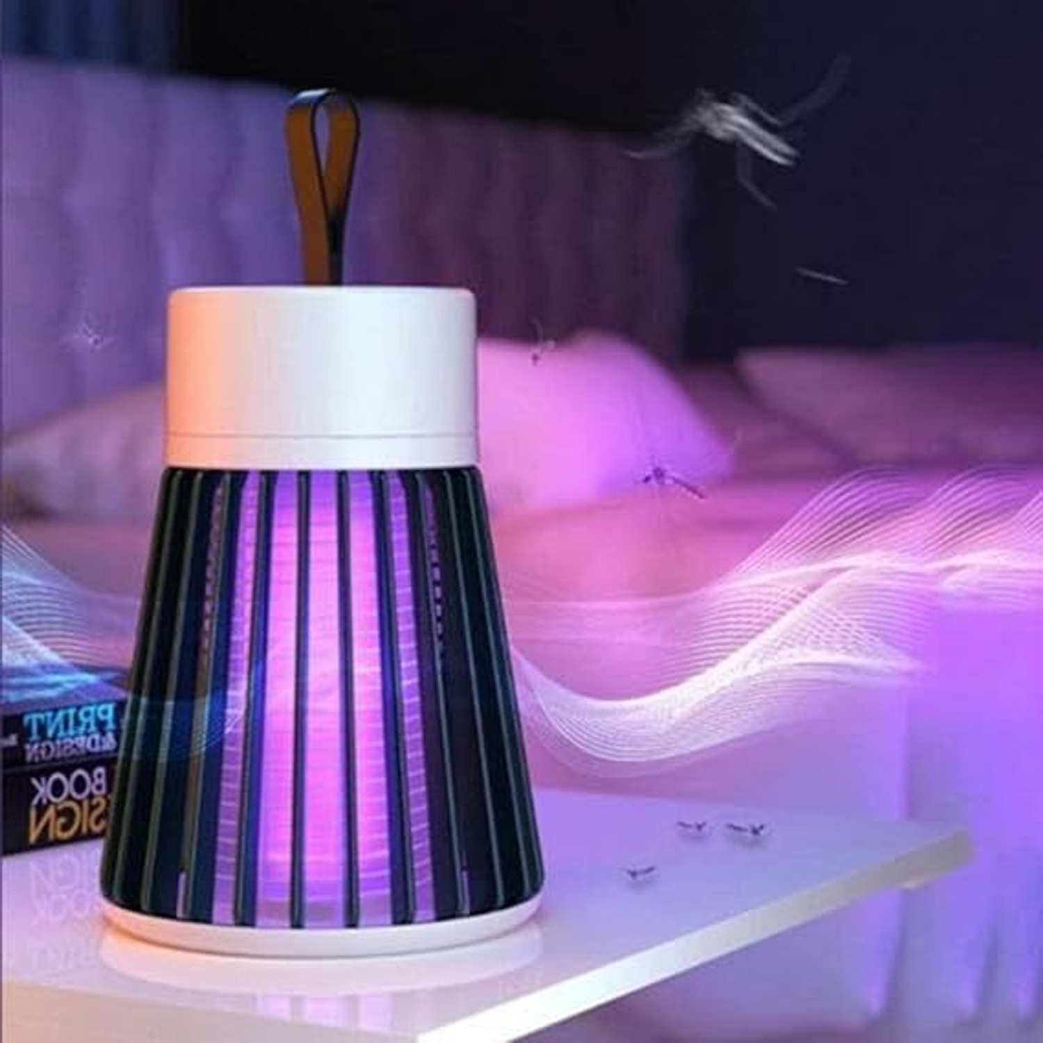 Image of Tazomi Fly Insect Killer Machine, Insect Bug Zapper,Fly Catcher & Trap Killer LED-Lamp Electric Insect Killer Indoor, Outdoor (Suction Trap)
