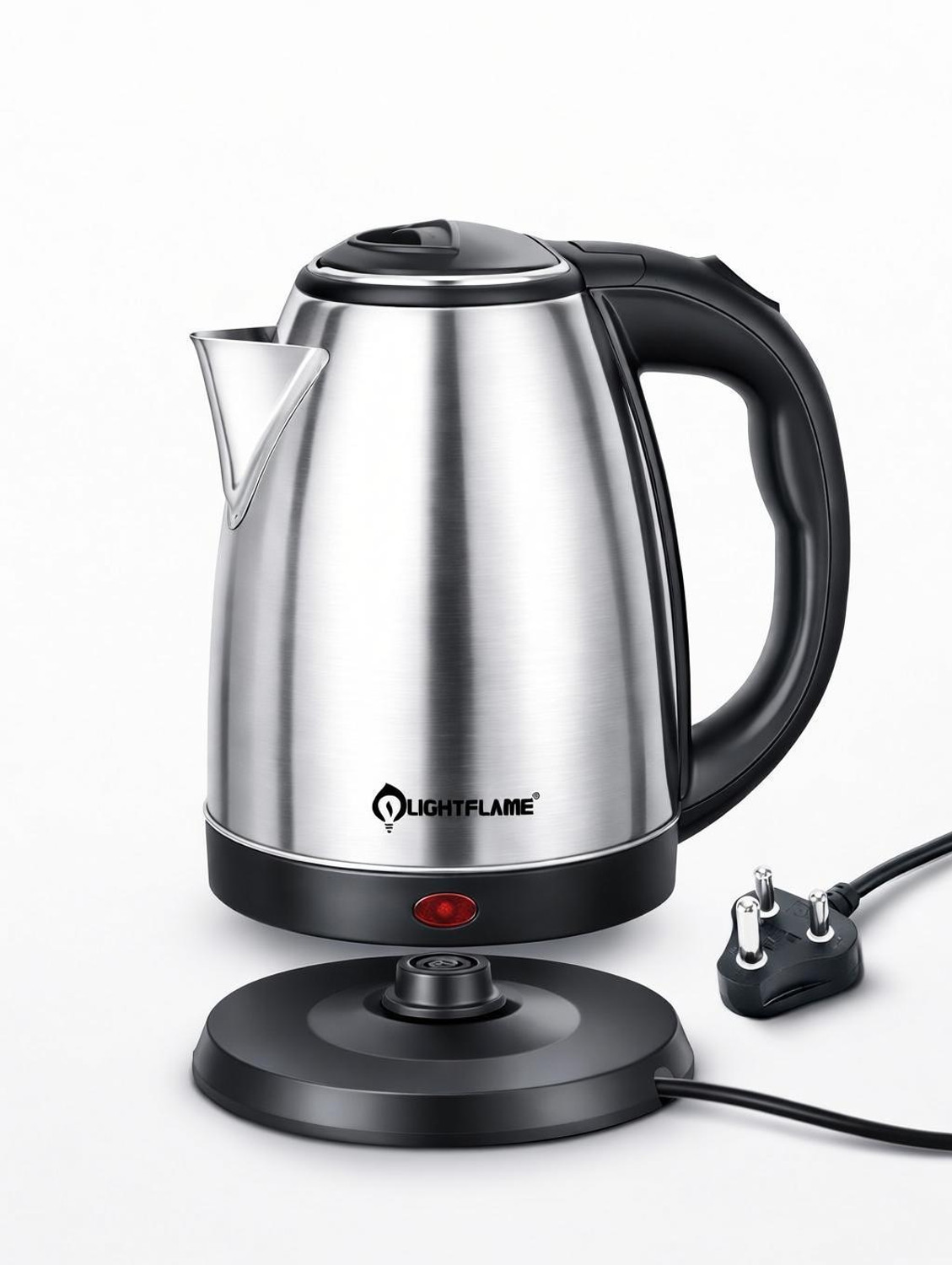 LIGHTFLAME 1.8L Black Electric Kettle - Image 1