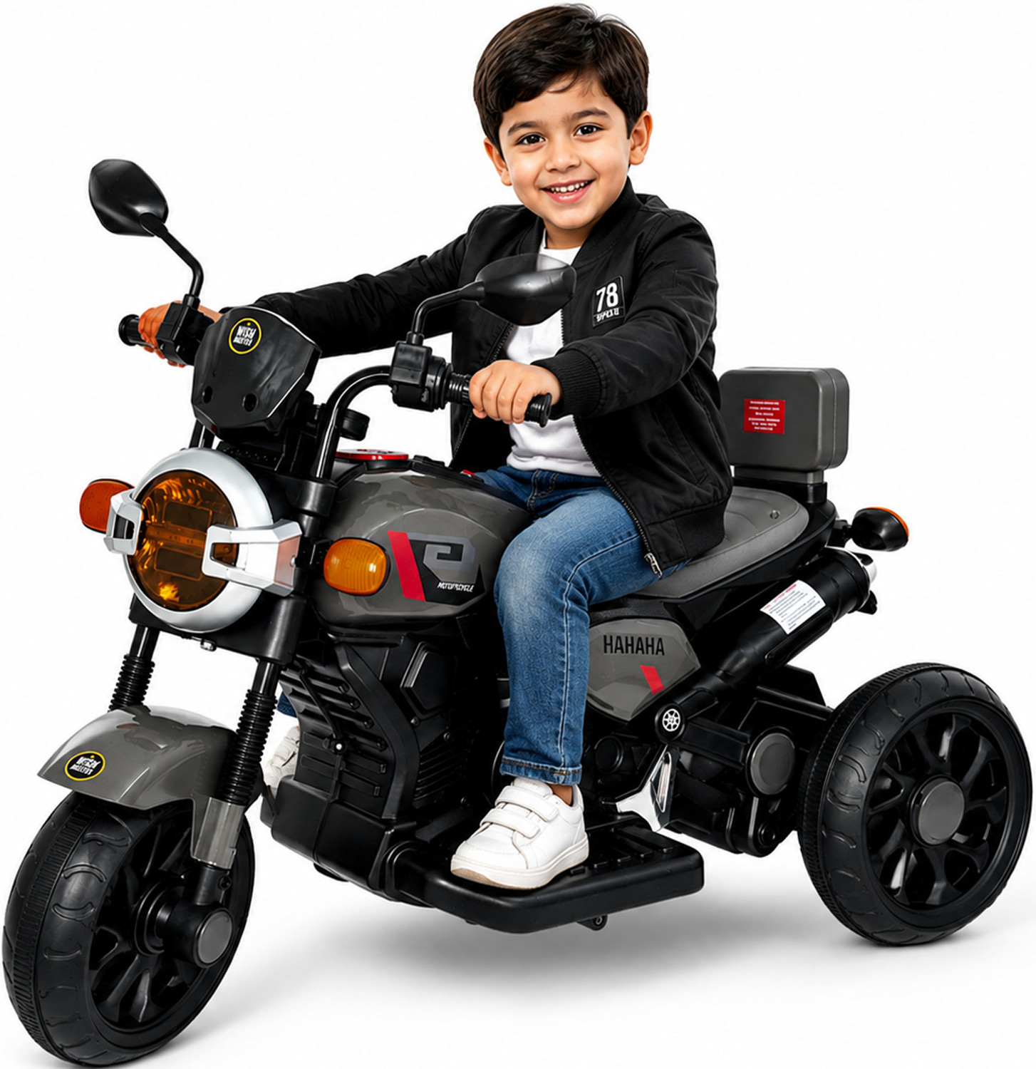 Image of Srecap BH80 Electric ride on suv, electric ride on, electric ride on car, electric ride Car Battery Operated Ride On (Black)