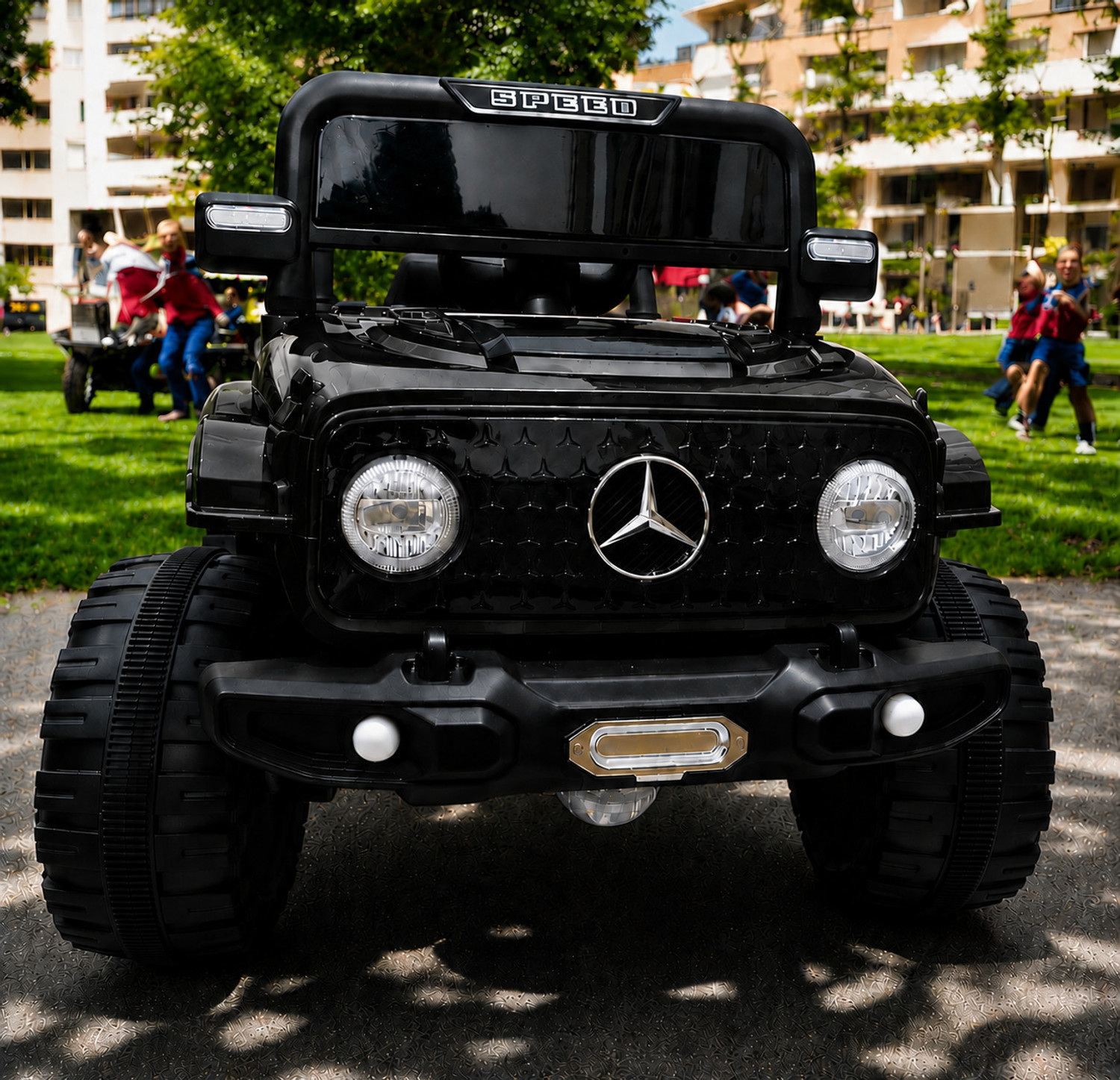 Image of Srecap BH80 Electric ride on suv, electric ride on, electric ride on car, electric ride Car Battery Operated Ride On (Black)