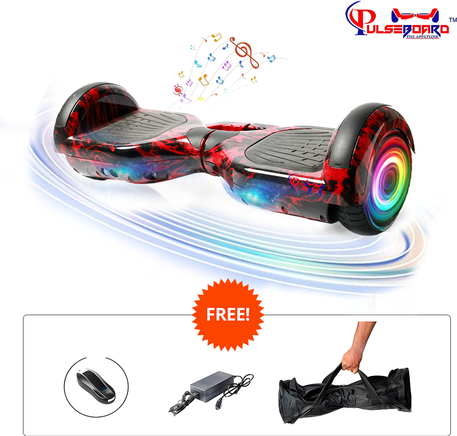 Image of PULSEBOARD Electric Scooter Board (518 CAR BATTERY OPERATED KIDS CAR REMOTE CAR, RIDE ON TOY, BATTERY CAR, ELECTRIC CAR BEST FOR YOUR KIDS)