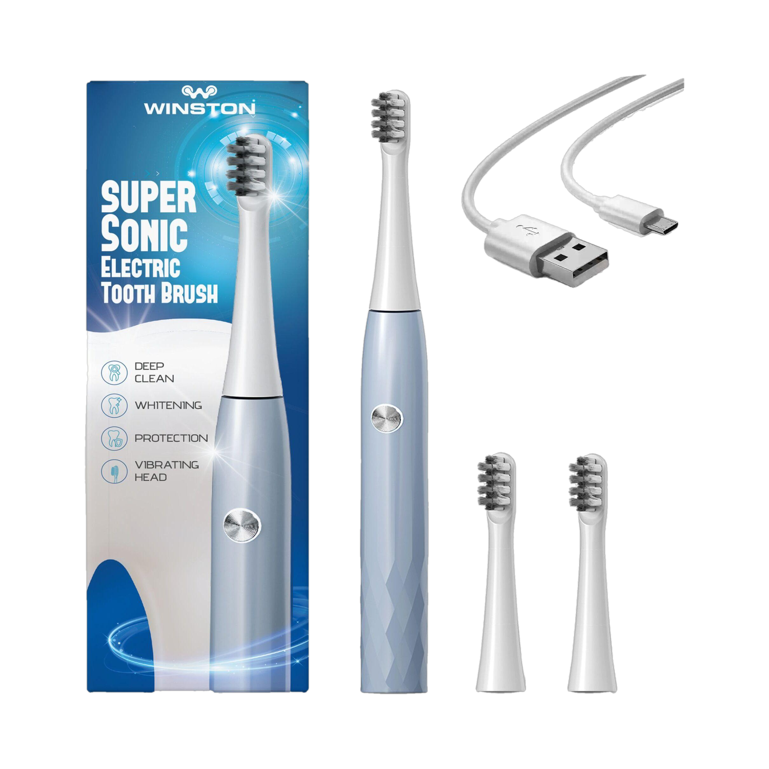 Winston Super Sonic Electric Toothbrush - Image 6