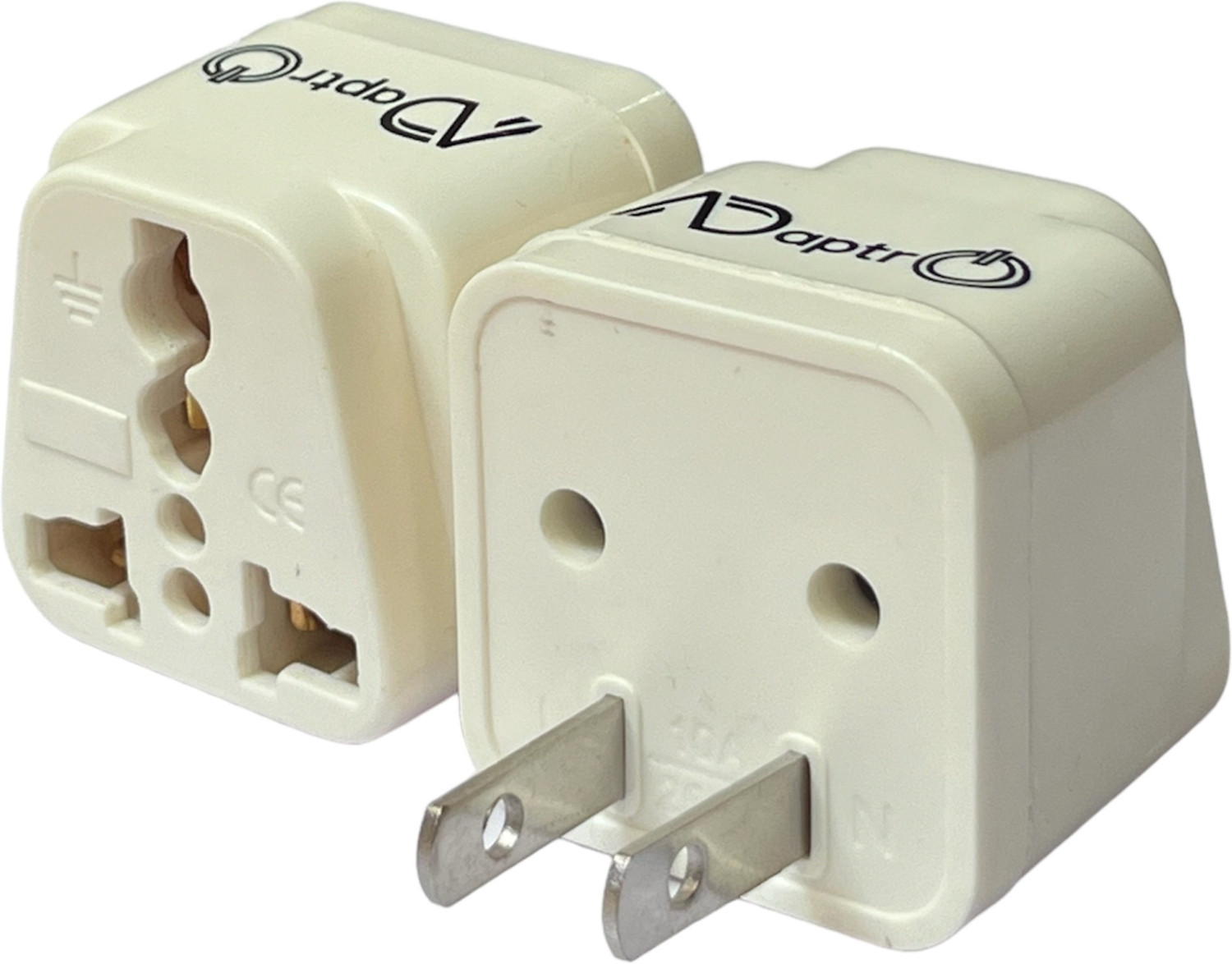 Image of looMint Universal Travel Adapter Worldwide Adaptor (White)