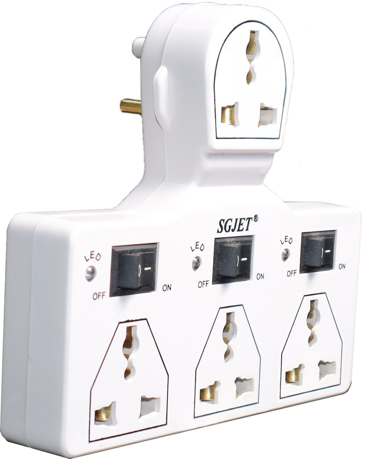 Image of ANCHOR Pilot Surface D.P. Switch With Neon Two Way Electrical Switch(Pack of 1) 32 A Two Pin Socket