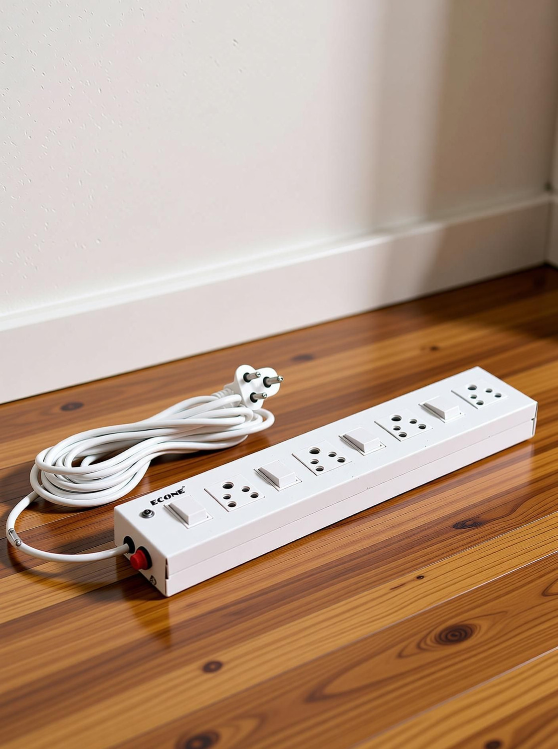 Image of Adiohub 6 Amp /10 Amp 4 Socket 4.4 Mtr Wire extension board 10 A Four Pin Socket