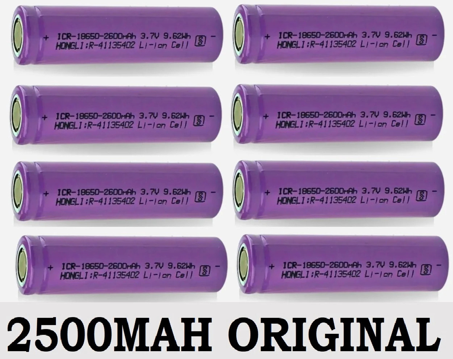 Image of EASTRA PREMIUM 2000mAh 18650 Lithium-Ion Rechargeable Electronic Components Electronic Hobby Kit