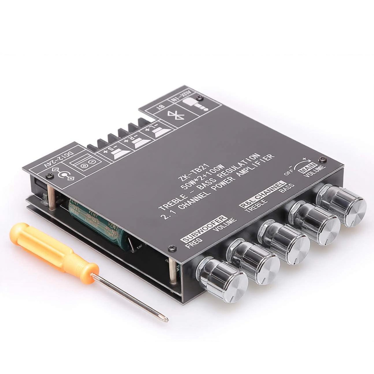 weah ZK-TB21 2.1 Channel Bluetooth Amplifier - Image 1