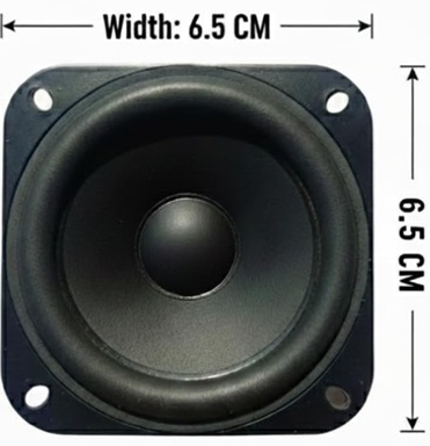 Image of 3REE HIGH QULITY 2.5 Inch Sound System Speaker Woofer for Better Sound Electronic Components Electronic Hobby Kit