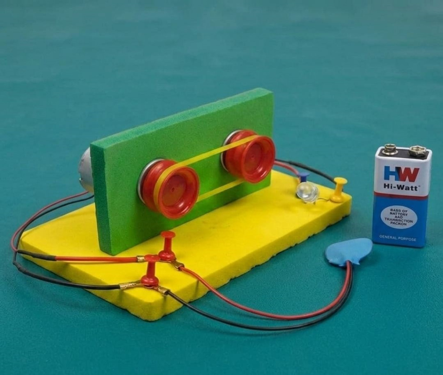 Image of Esptronics Thermoelectric Power Generator Science Project Working Model for Students Electronic Components Electronic Hobby Kit