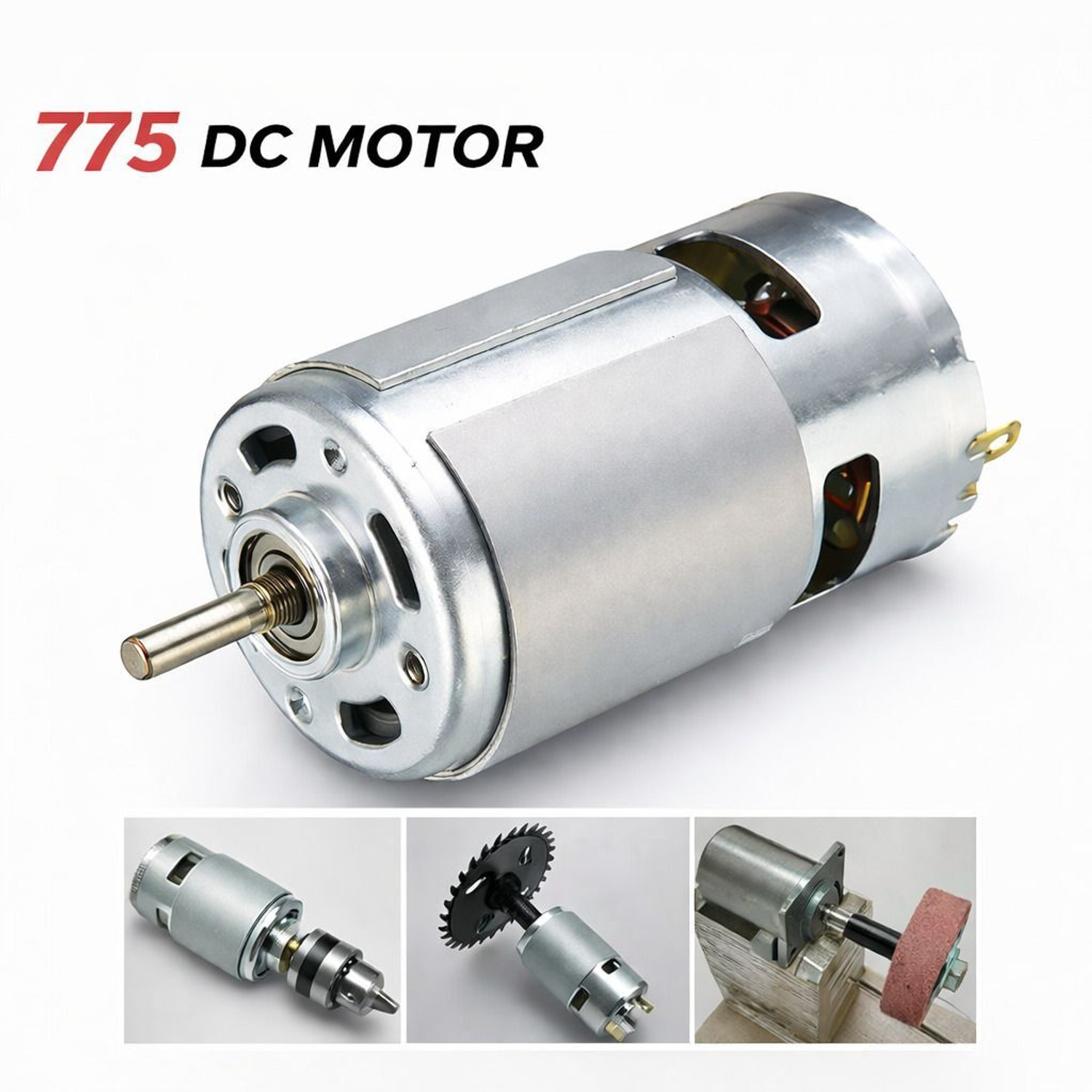 RAMJIENTERPR 12V-24V 10000-20000 RPM RS-775 Motor Kit - Image 6
