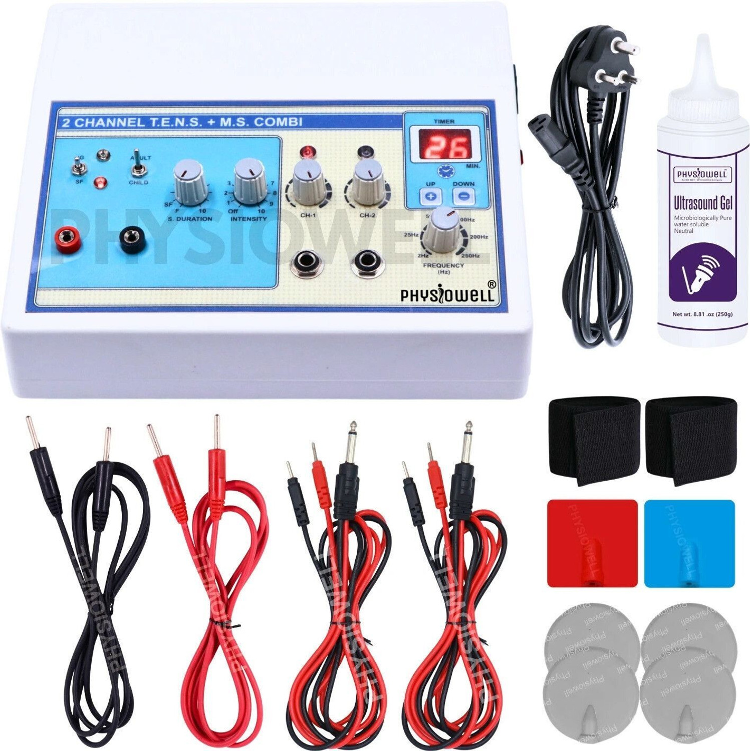 Physiowell Machine for Physiotherapy with Muscle Stimulator (Combo Tens+MS), Muscle Stimulator Electrotherapy Device Price in India - Buy Physiowell Machine for Physiotherapy with Muscle Stimulator (Combo Tens+MS), Muscle Stimulator Electrotherapy Device online at Flipkart.com