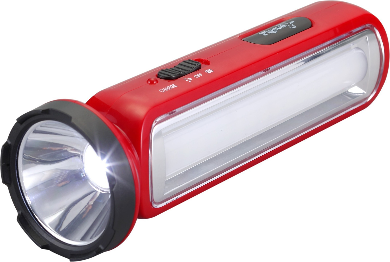 Image of Pigeon 3 W LED 2 Lantern Emergency Light (Red)