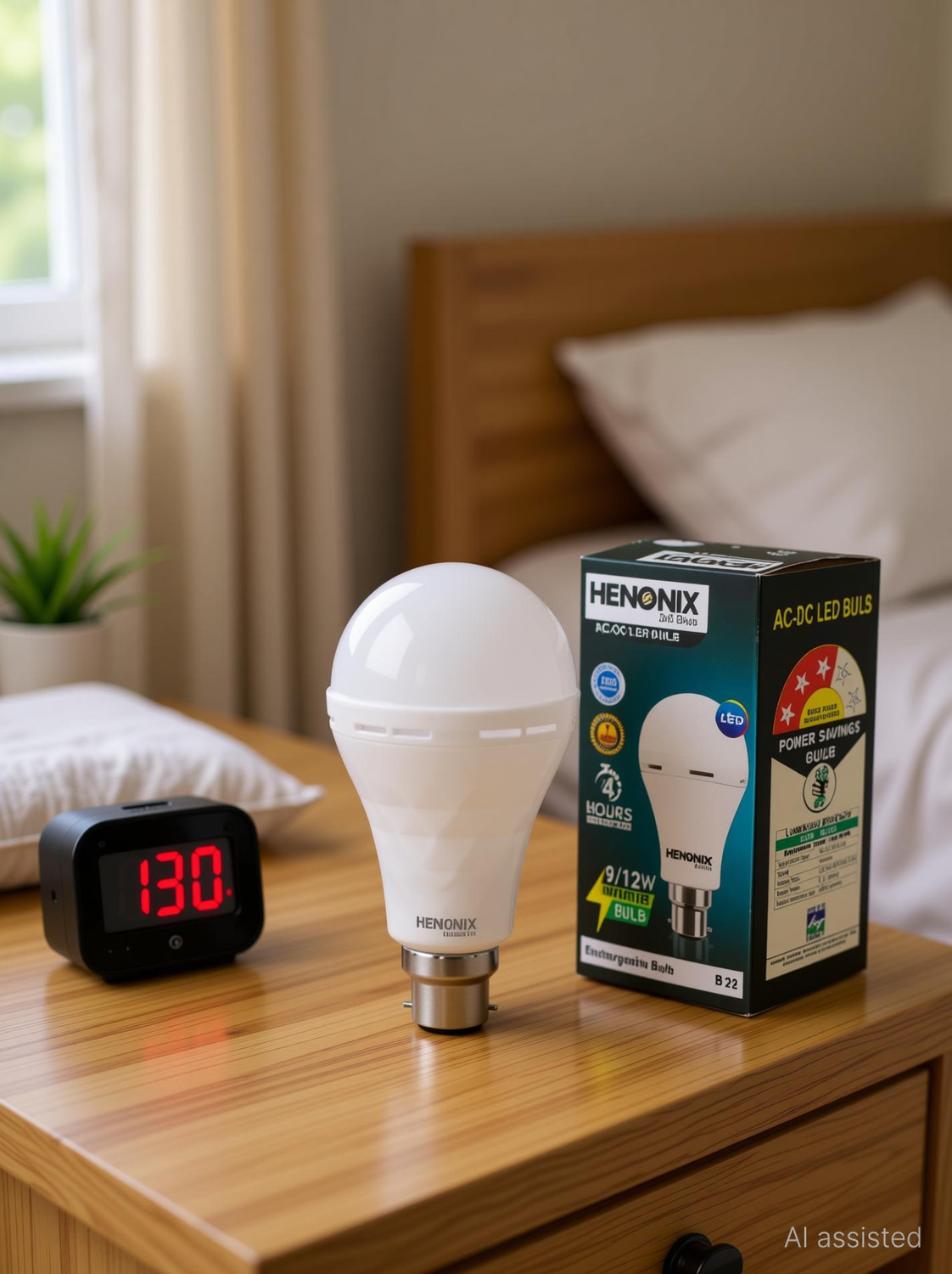 Image of ONIEXO 12W-035 4 hrs Bulb Emergency Light (White)