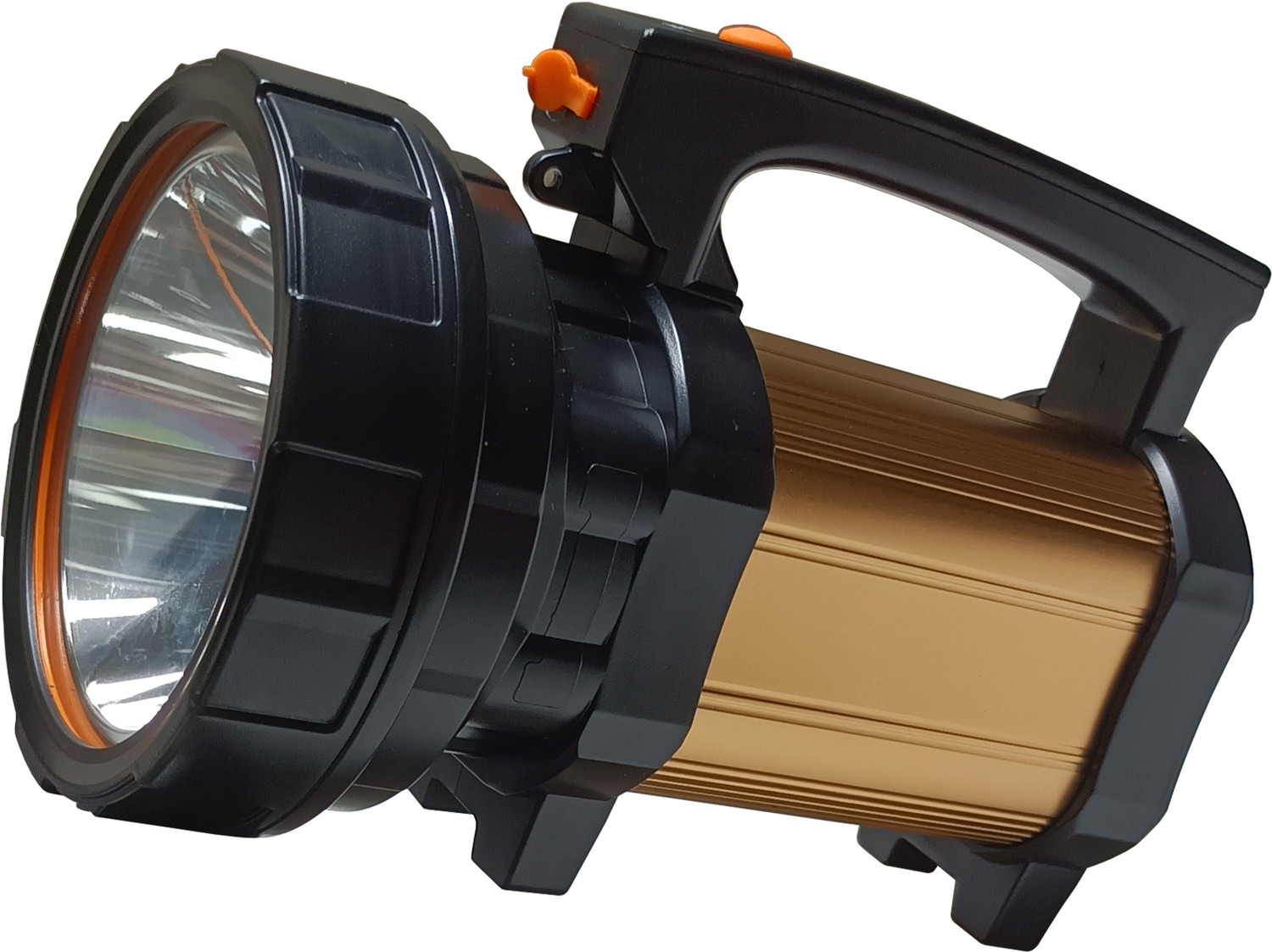 Image of MNT Sales 3 Km Long Range Torch With 200 W Bright LED ,3 Modes With Jumbo & Aluminium Body 10 hrs Torch Emergency Light (Multicolor)