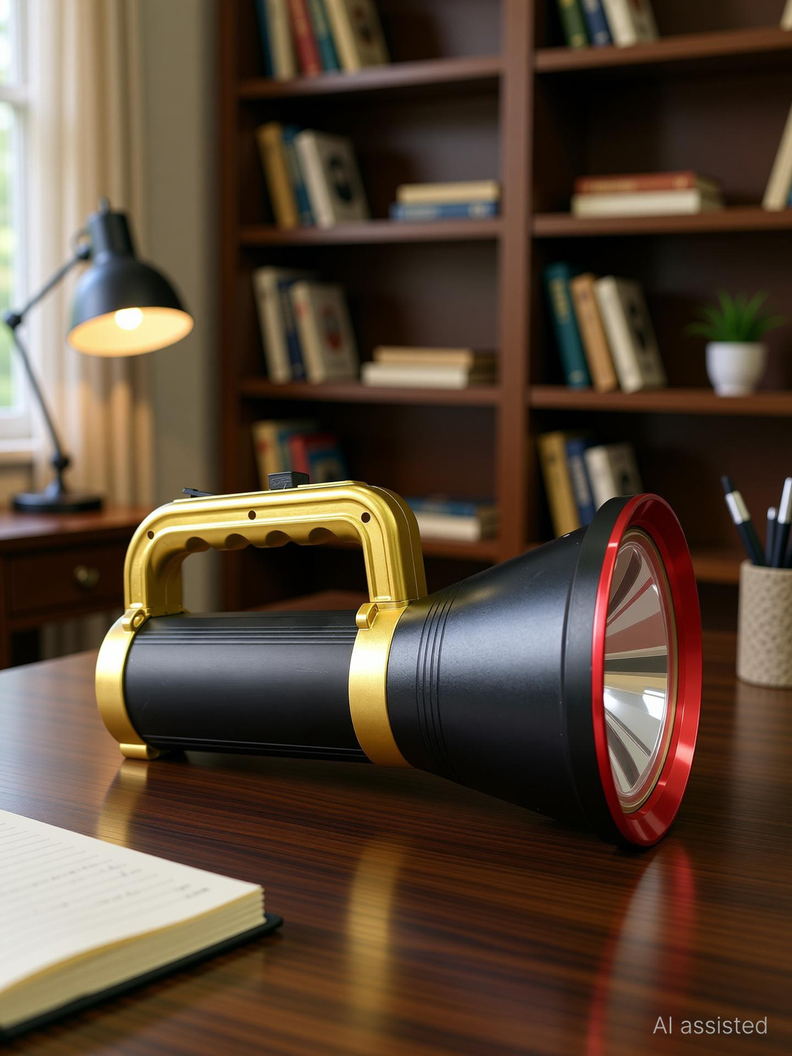 Image of MNT Sales 3 Km Long Range Torch With 200 W Bright LED ,3 Modes With Jumbo & Aluminium Body 10 hrs Torch Emergency Light (Multicolor)