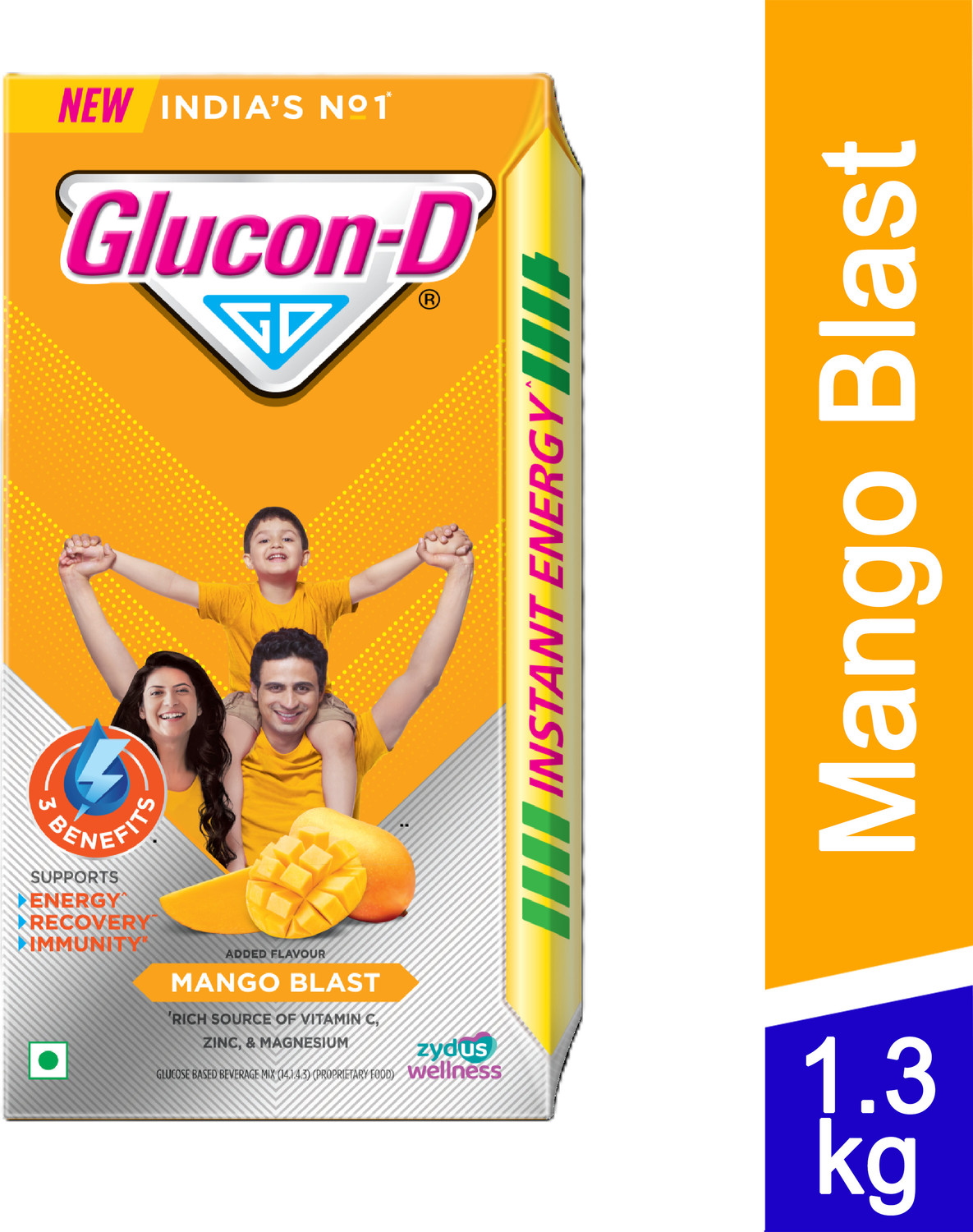 GLUCON-D Mango Blast Sports Drink - Image 6