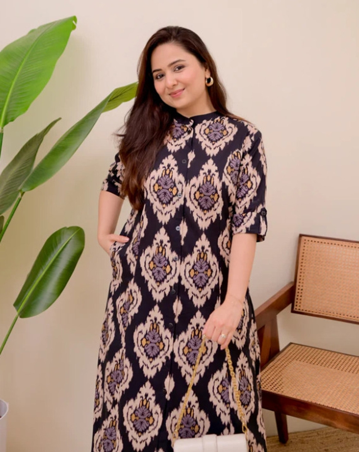 Image of SAINI CREATION Women Viscose Rayon Pant Set
