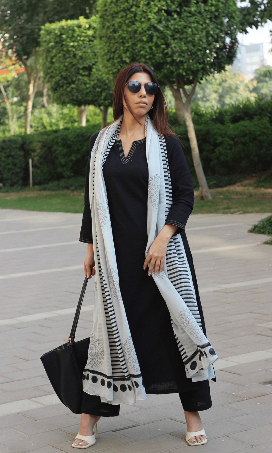 Image of Anni Designer Women Viscose Rayon Kurta Pant Dupatta Set