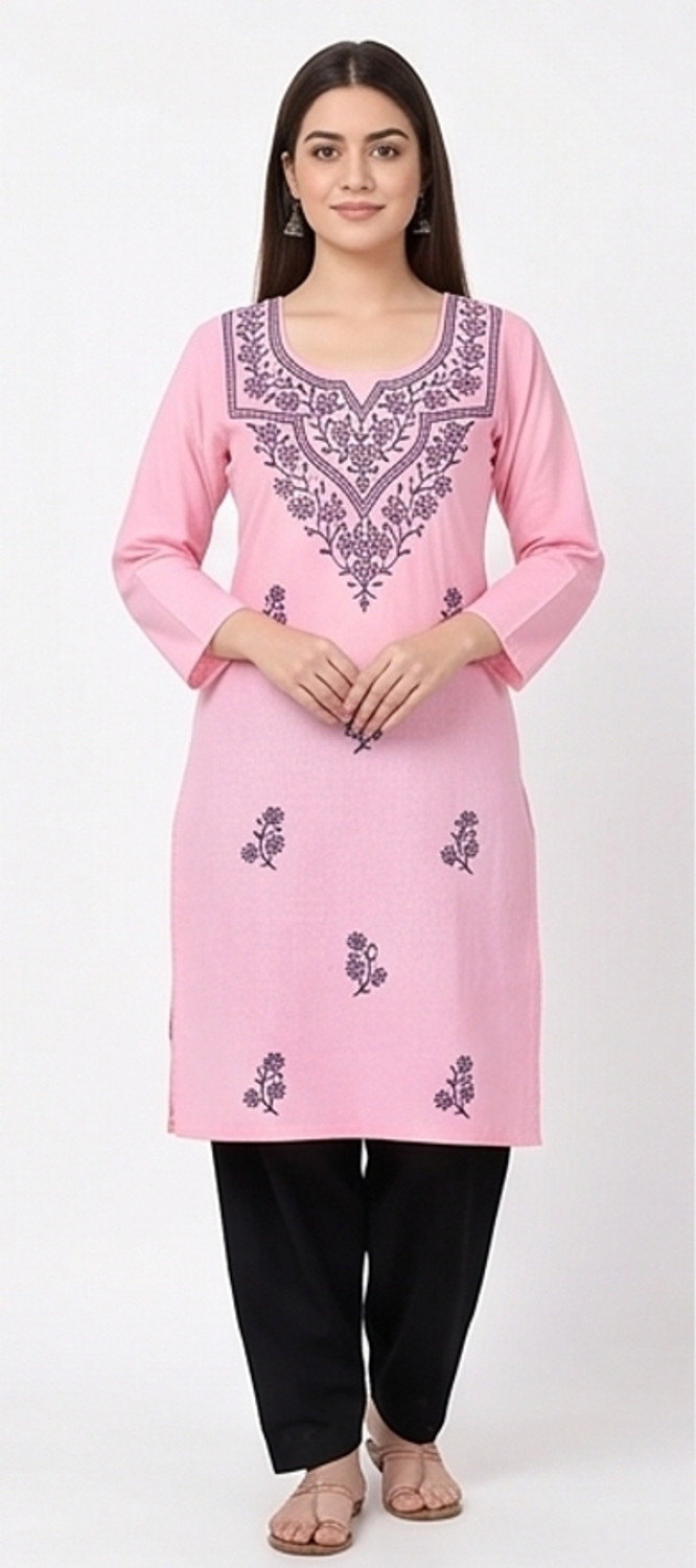 Image of DIVENA Floral Print Kurta, Trouser /Pant & Dupatta Set