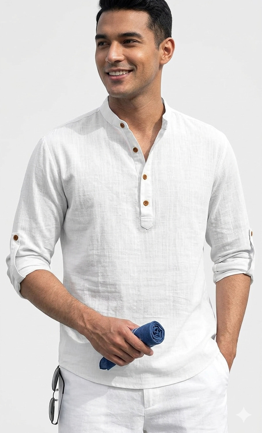 Image of GulabiSaheba Men Pure Cotton Kurta Set