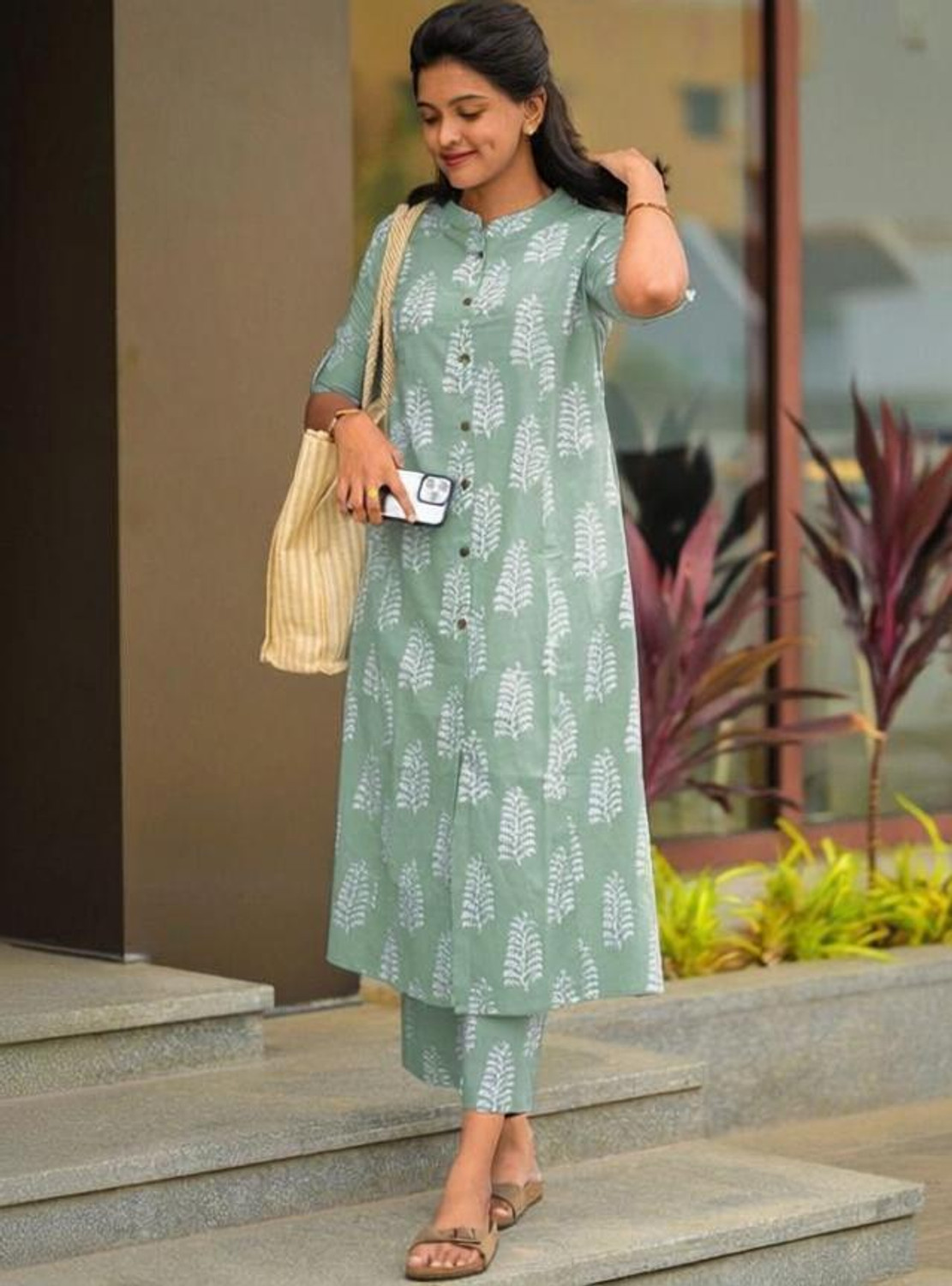 Image of SAINI CREATION Women Viscose Rayon Pant Set