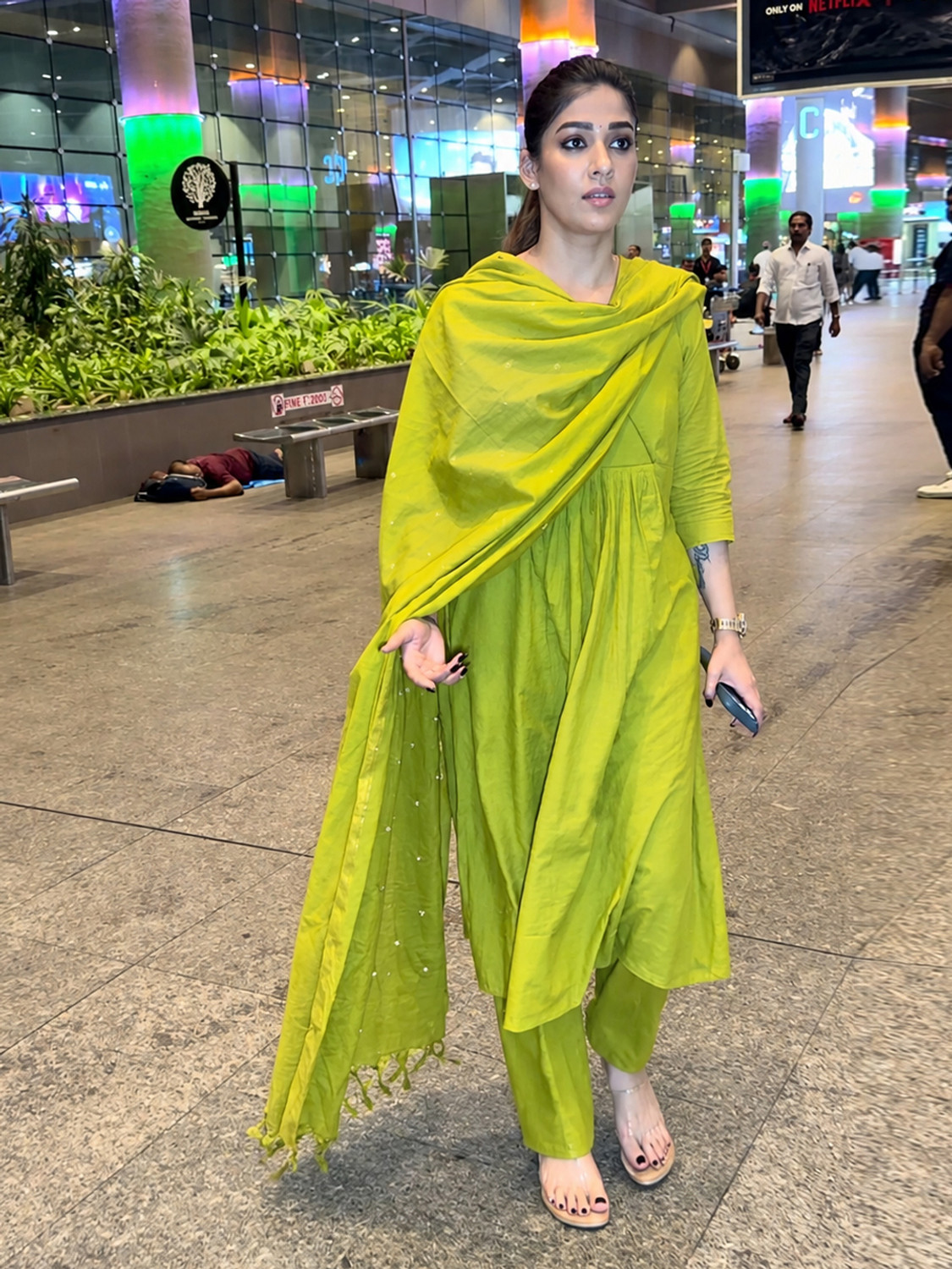 Image of VANGULL Women Viscose Rayon Kurta Pant Dupatta Set
