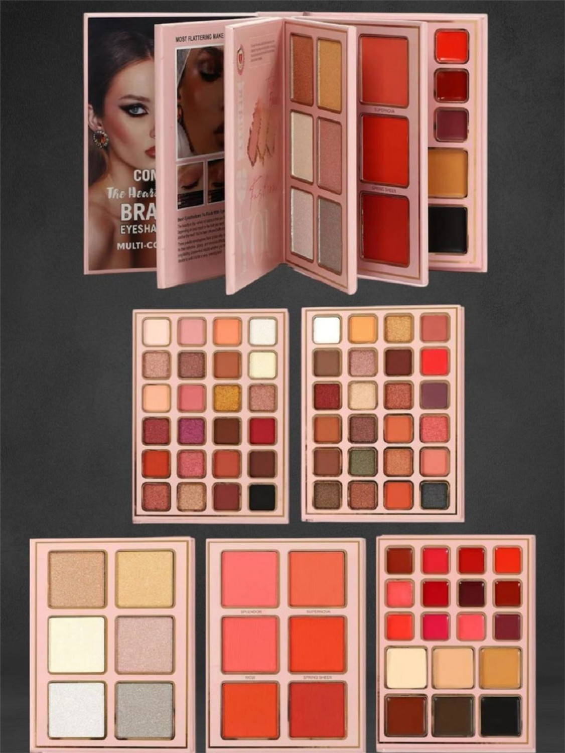 Pure Cosmetics 5-in-1 Eyeshadow Palette 80 g - Image 1