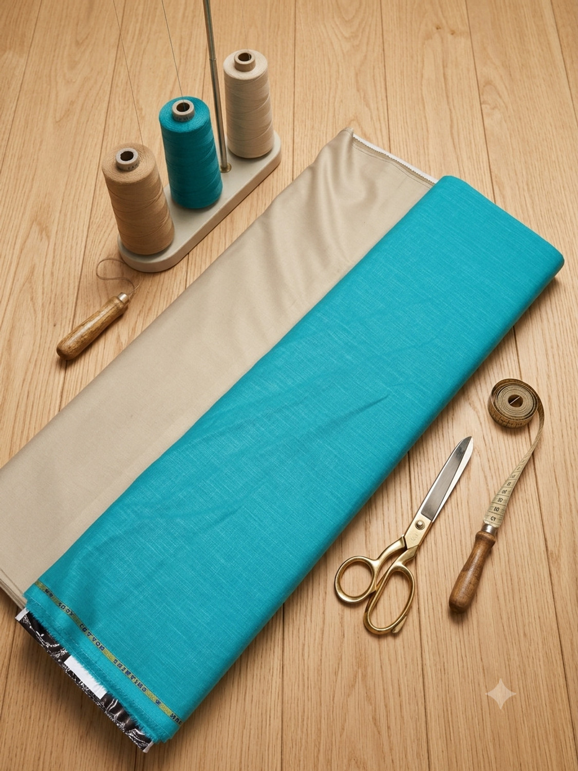Image of Raymond Unstitched Viscose Rayon Shirt & Trouser Fabric Printed