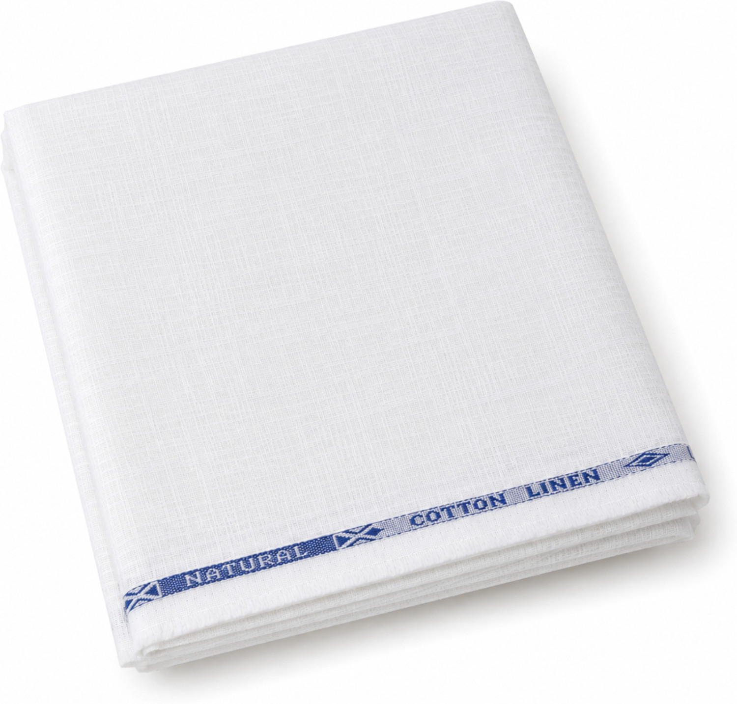 Image of REELENT Unstitched Linen Shirt & Trouser Fabric Self Design