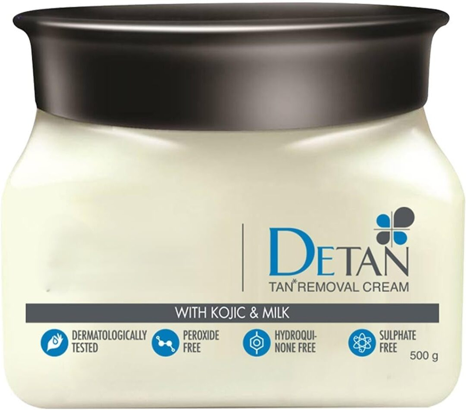 Image of LOUIS QUEEN De-Tan Cream with Kojic & Milk (500G) PACK OF 1 I R21 (500 g)