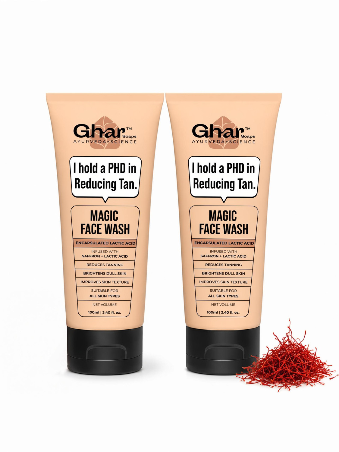 Ghar Soaps Magic Face Wash (Pack of 2) at 381