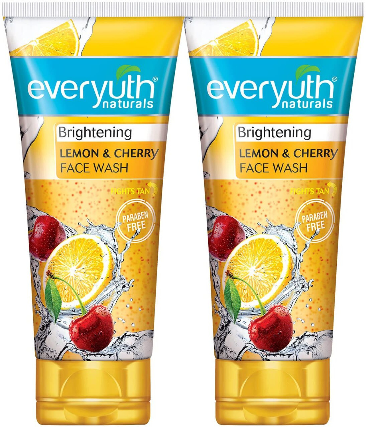 Image of Everyuth Naturals Brightening Lemon & Cherry Deep Cleansing , Oil Face Wash (150 g)