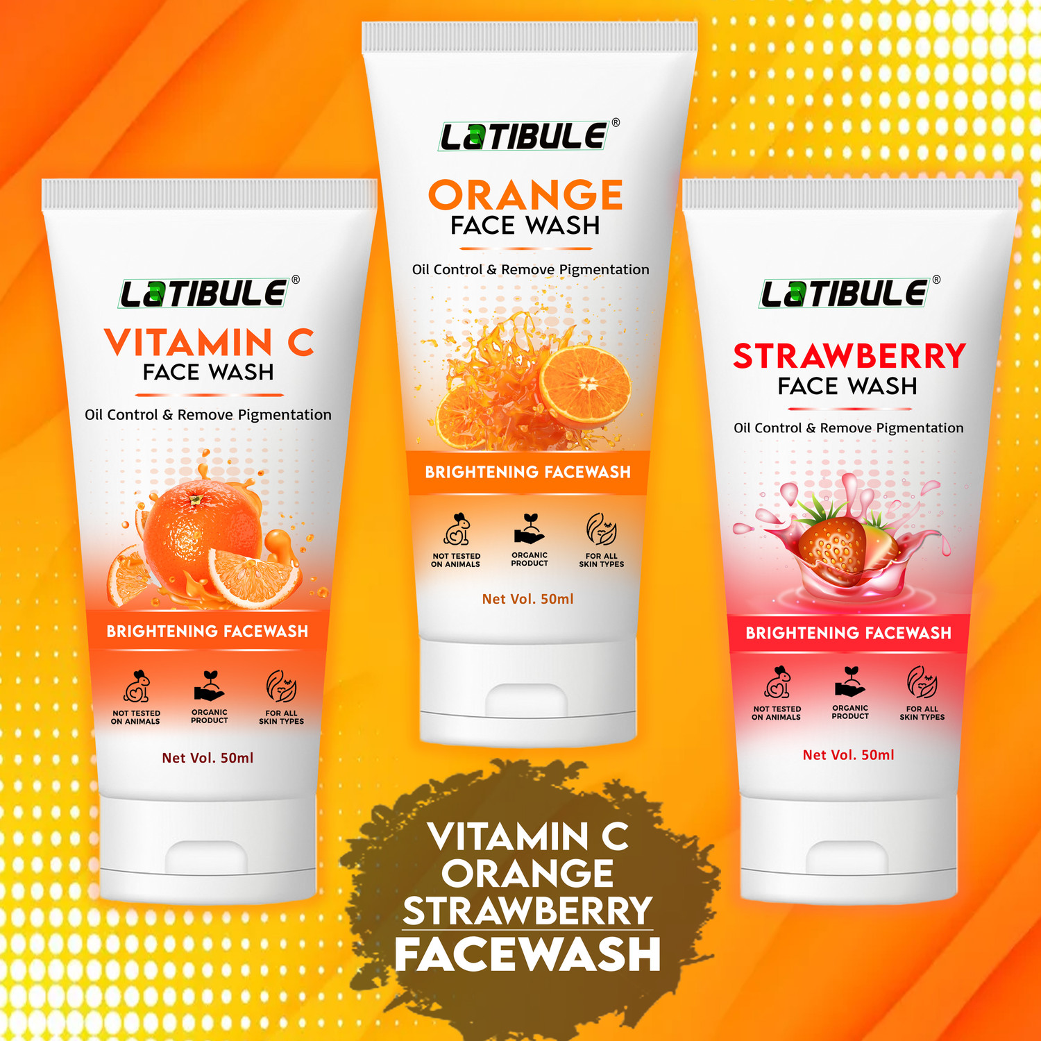 Image of Latibule Vitamin c Moisturising - Skin Brightening Face Wash (200 ml)