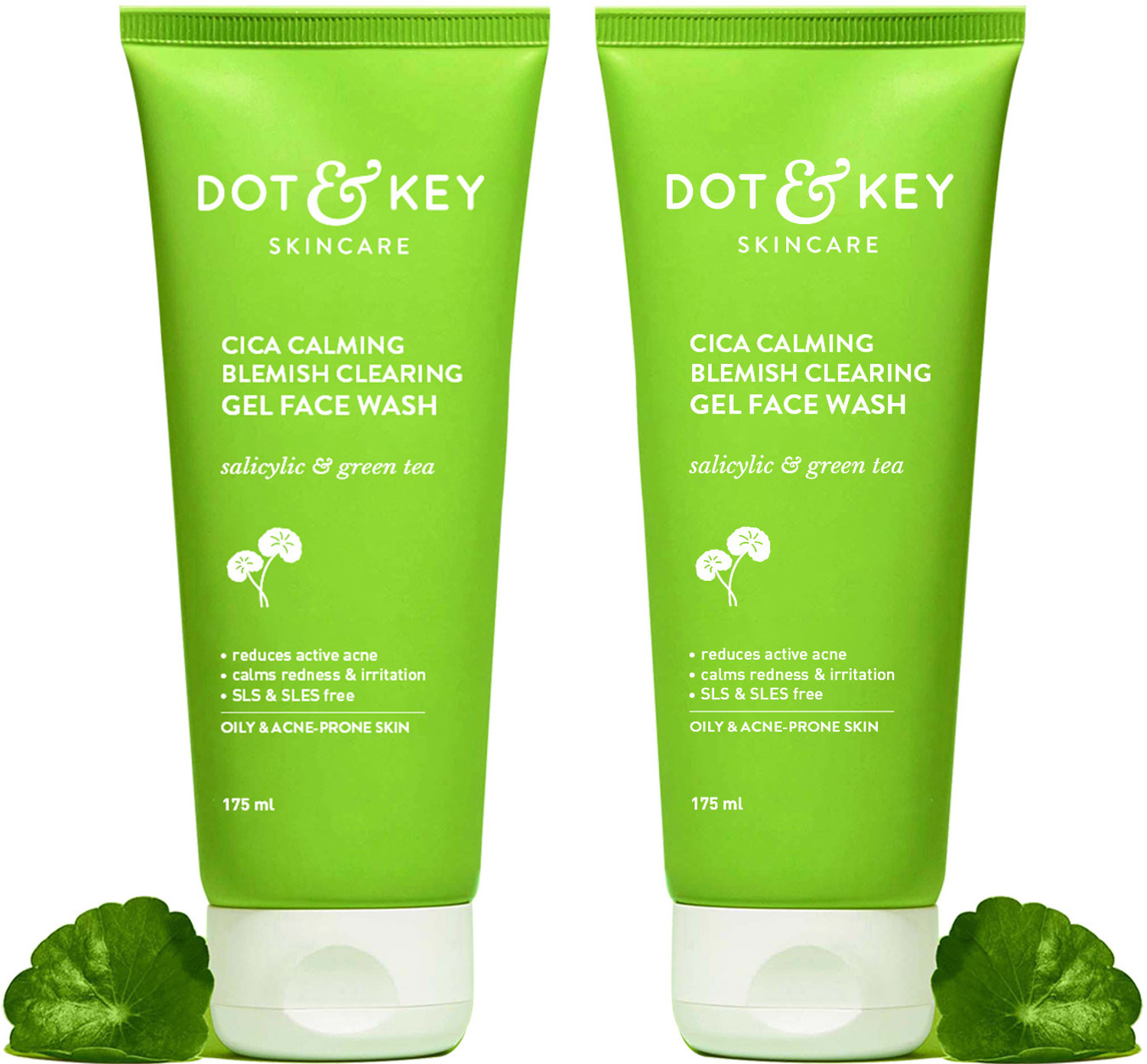 Dot & Key CICA for Acne Prone Skin, 2% Salicylic Acid, Green - Image 1