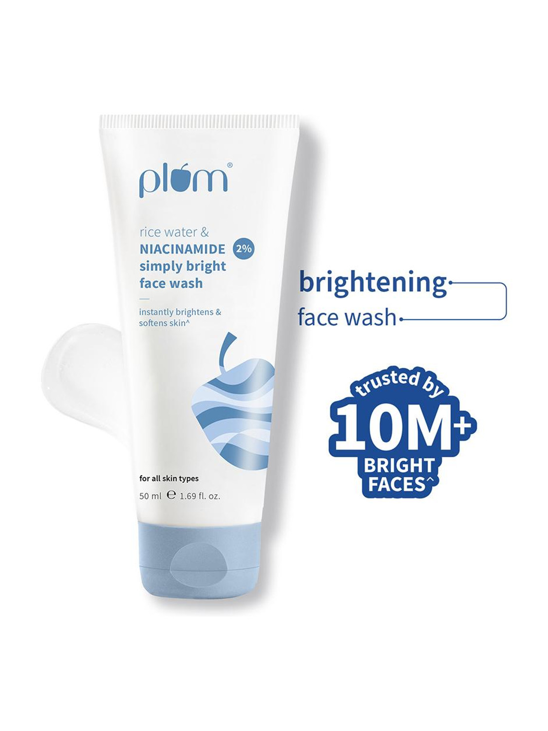 Plum 2% Niacinamide with Rice Water 100ml - Image 1