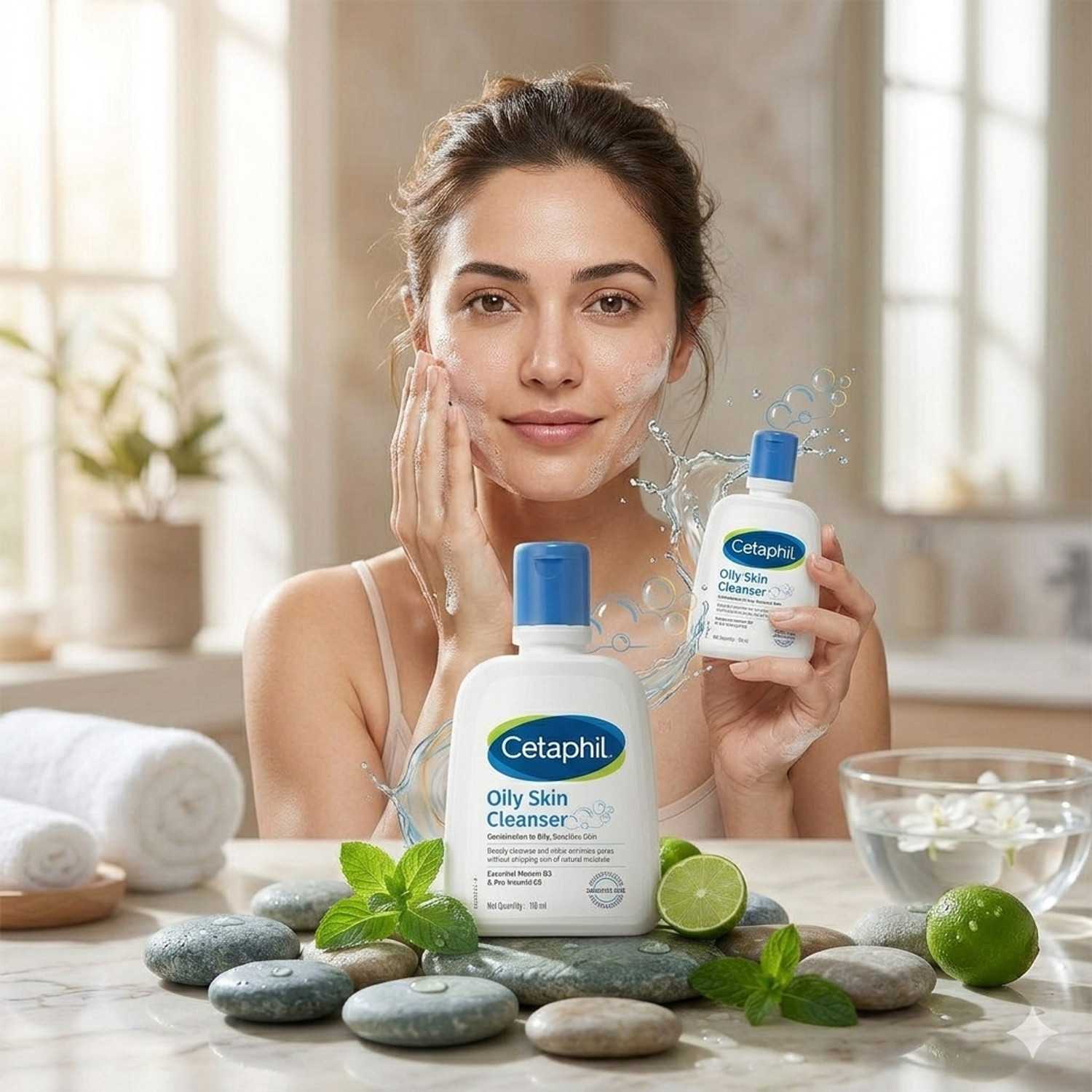 Image of Cetaphil Oily Skin Cleanser for Oil Control & Deep Cleansing Face Wash (118 g)