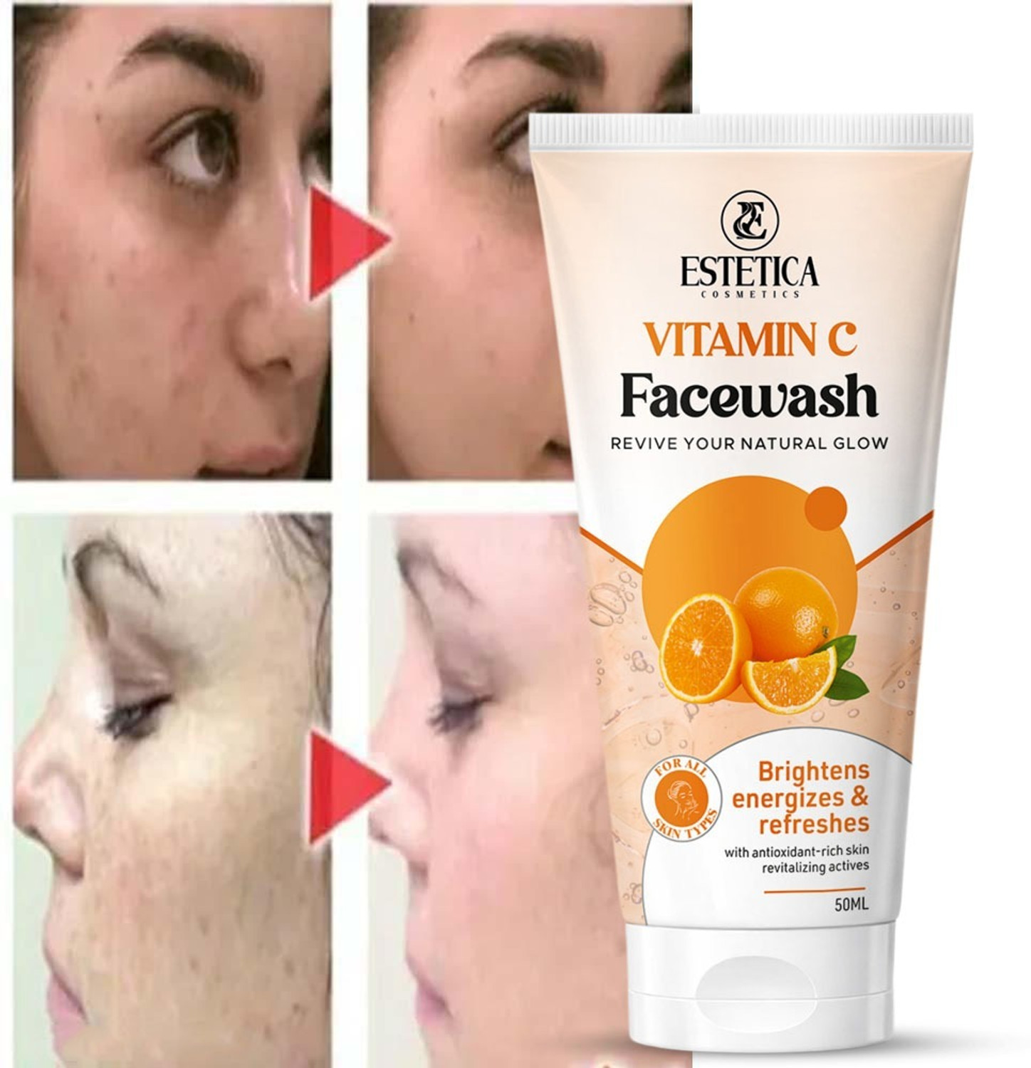 Image of STEPOUT Coffee Pack of 2 | Deep Cleansing & Oil Control Face Wash (120 g)