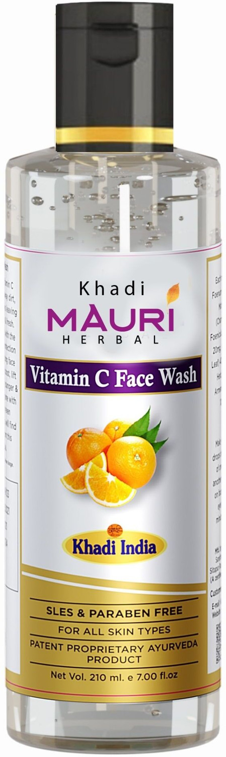 Image of Khadi Mauri Herbal Fenugreek (Methi) - Anti Pigmentation & Deep Cleansing - Herbal & Ayurvedic Face Wash (100 ml)