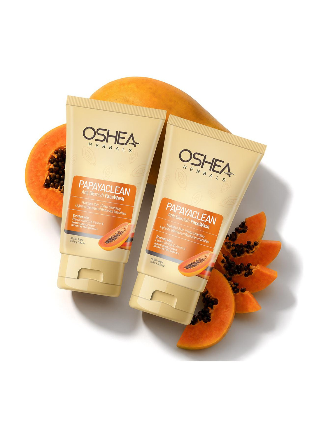 Image of Oshea Herbals Neempure Anti Acne Facewash Reduces Pimples & Hydrates Skin Face Wash (80 g)