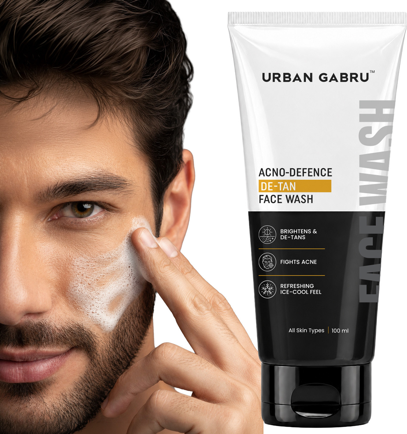 urbangabru Acno-Defence De-Tan for Men - Image 1