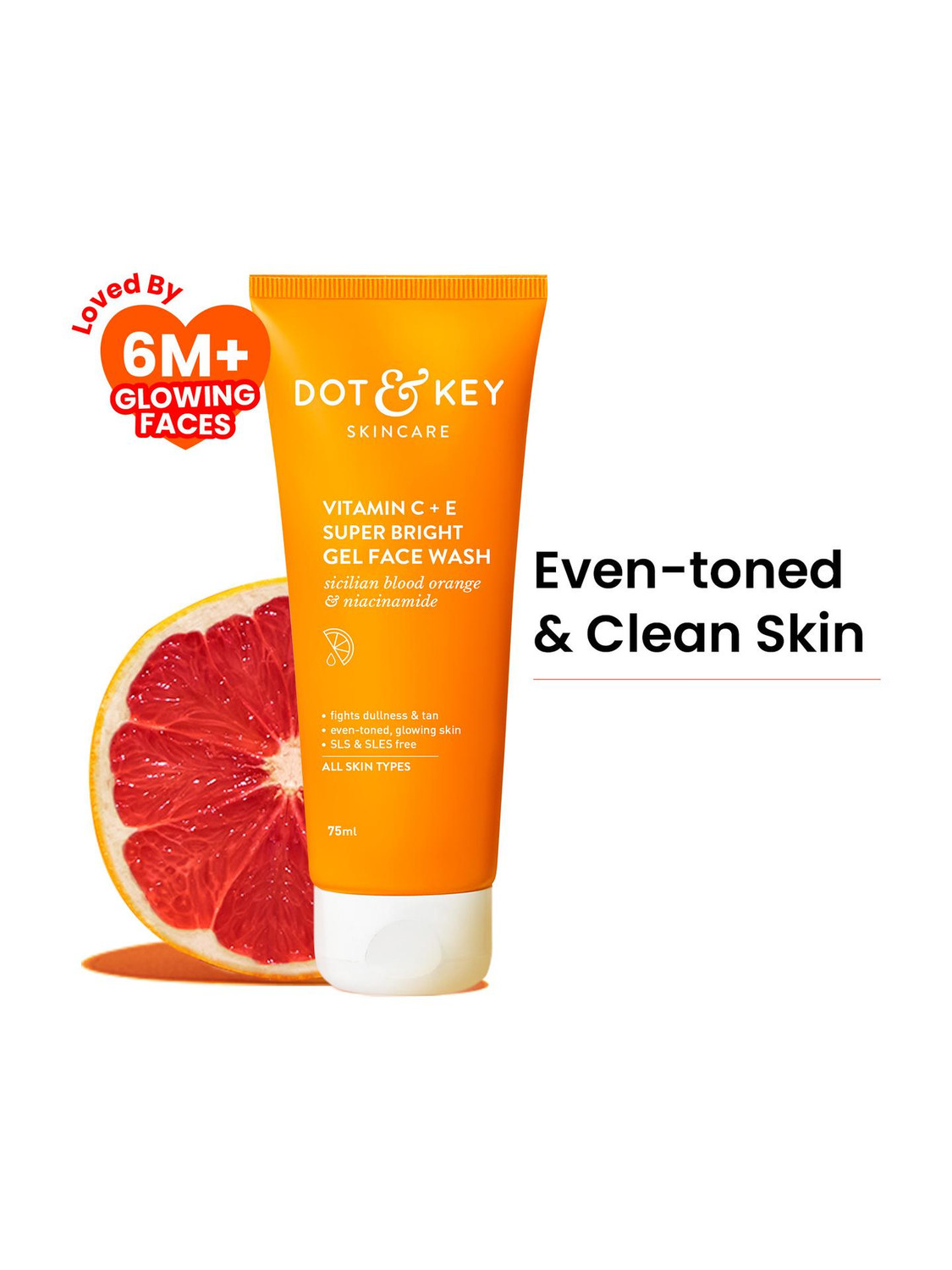 Dot & Key Vitamin C + E Super Bright Gel Face Wash - Image 6