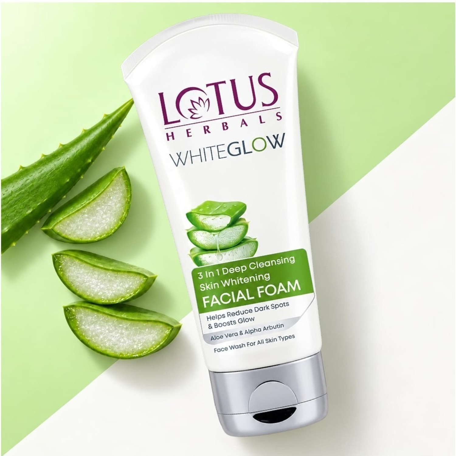 LOTUS HERBALS Lotus Herbal WhiteGlow 3 in 1 Deep Cleansing Skin - Image 1
