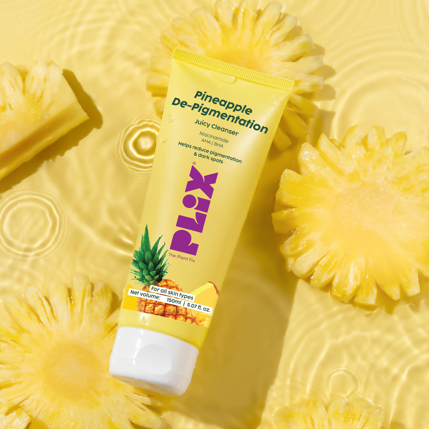 The Plant Fix Plix Pineapple Juicy Facewash - Image 5