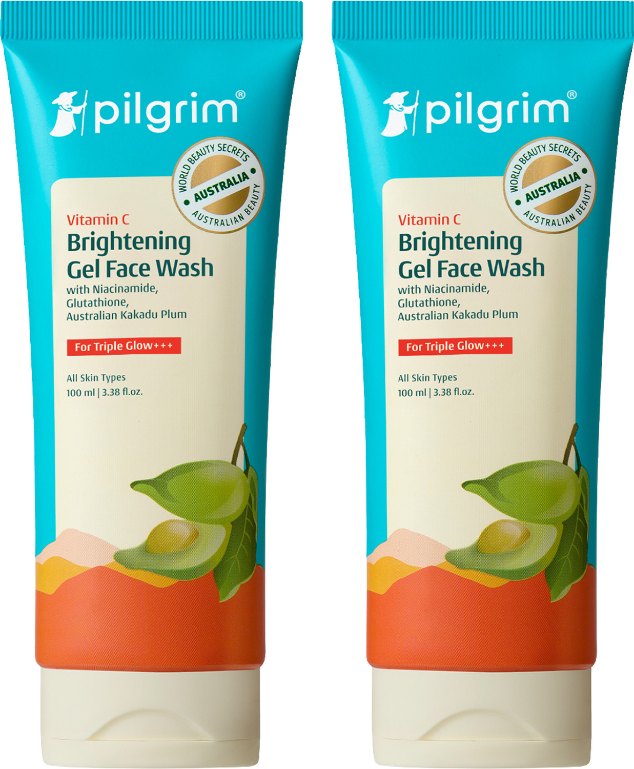 Pilgrim Vitamin C Brightening Face Wash Pack of 2 - Image 6