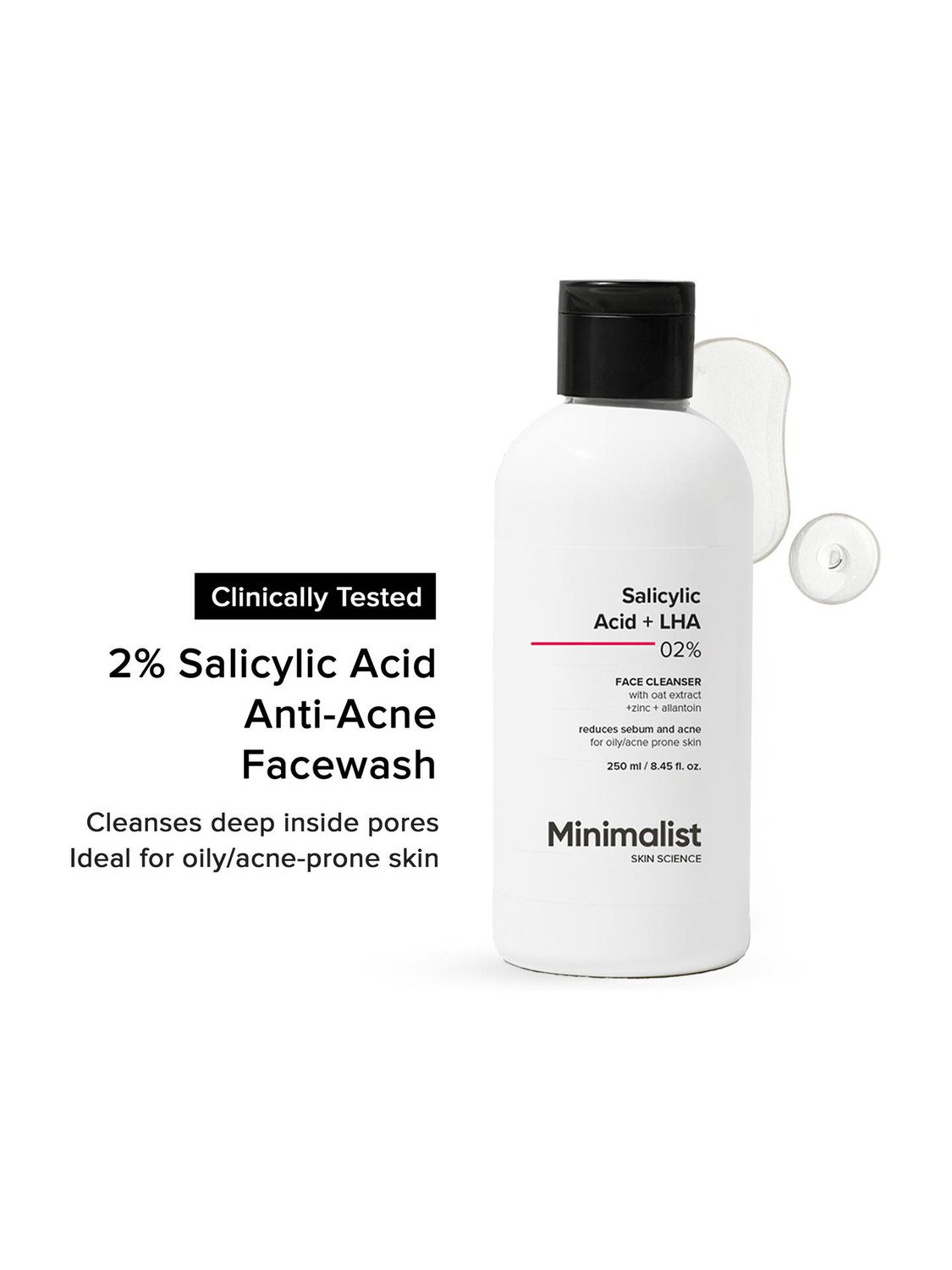 Minimalist 2% Salicylic Acid For Oily Skin 100ml - Image 1