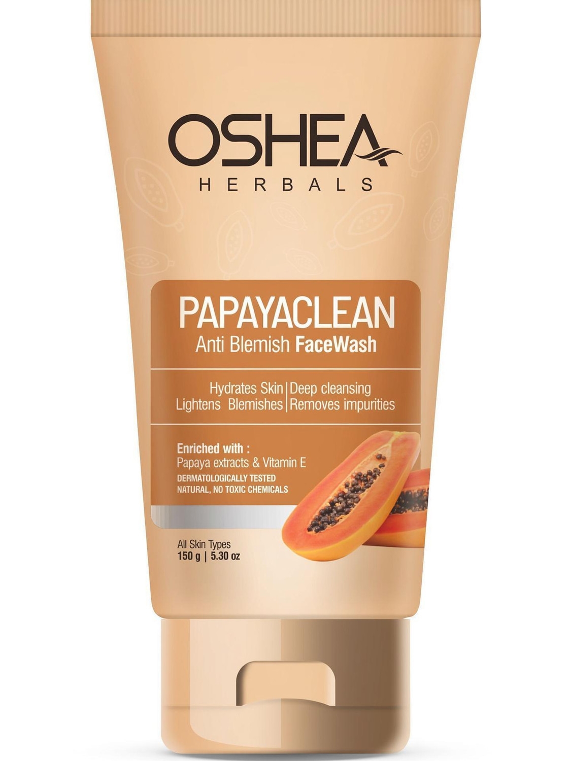 Image of Oshea Herbals Neempure Anti Acne Facewash Reduces Pimples & Hydrates Skin Face Wash (80 g)