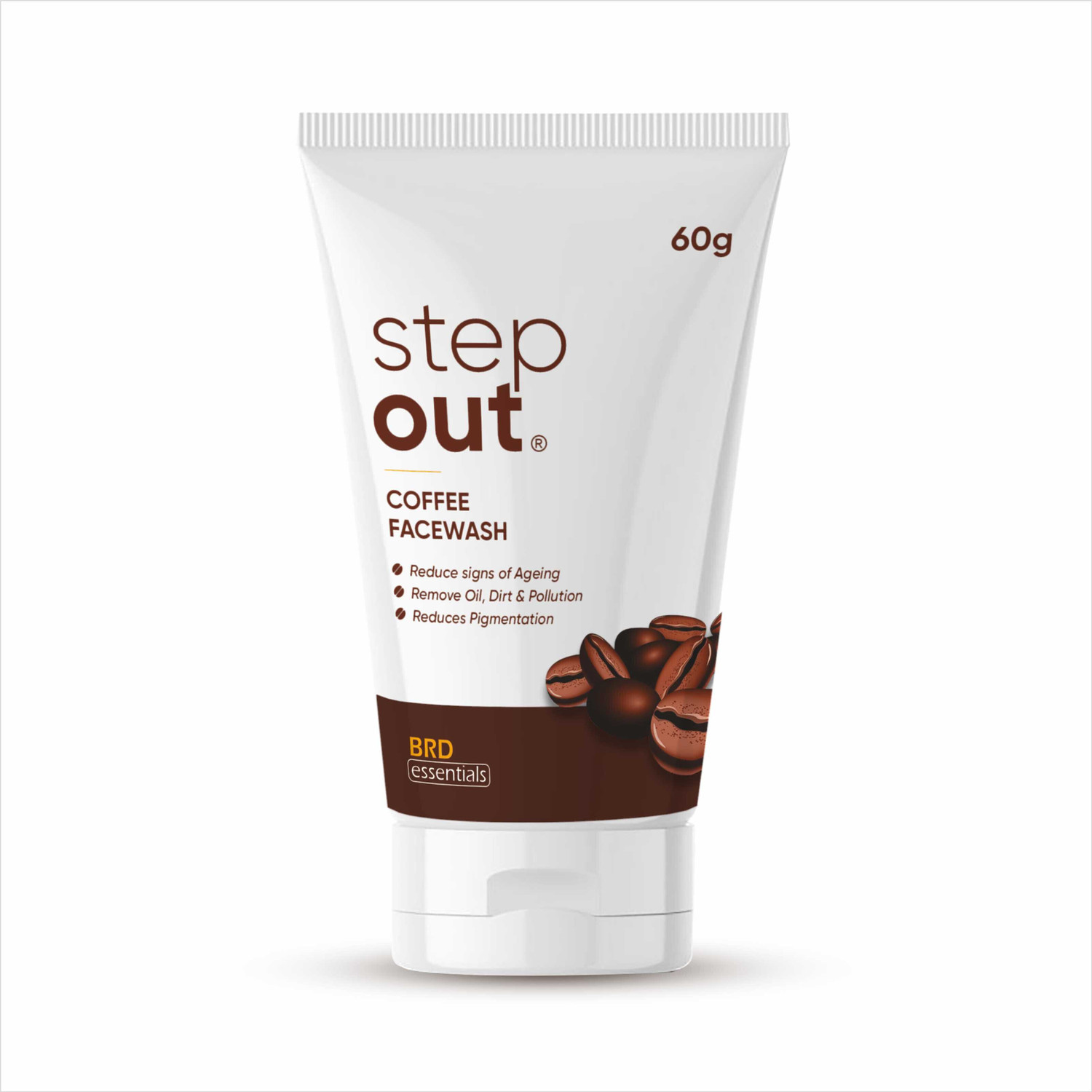 Image of STEPOUT Coffee Pack of 2 | Deep Cleansing & Oil Control Face Wash (120 g)