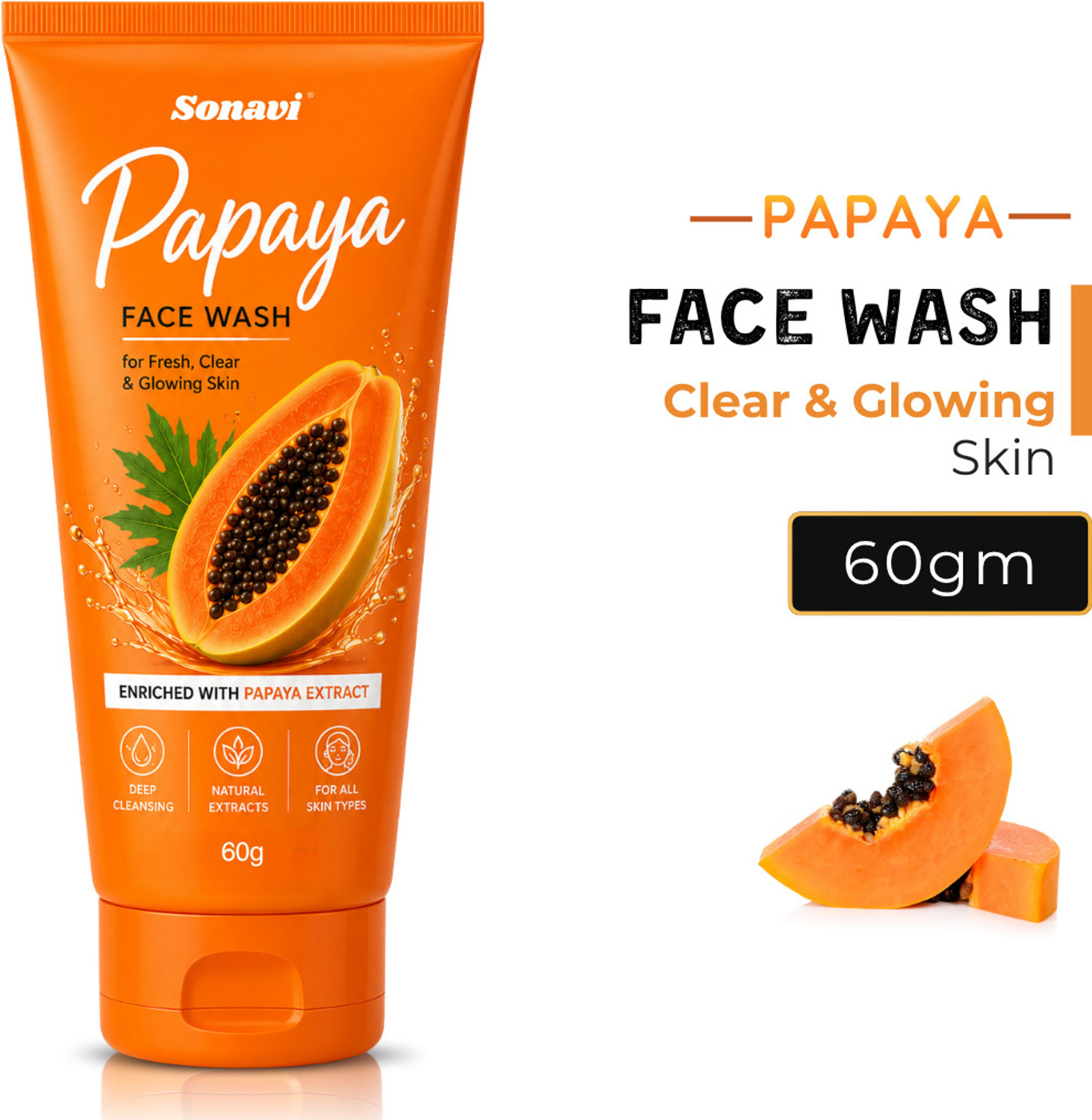 Image of Oshea Herbals Neempure Anti Acne Facewash Reduces Pimples & Hydrates Skin Face Wash (80 g)